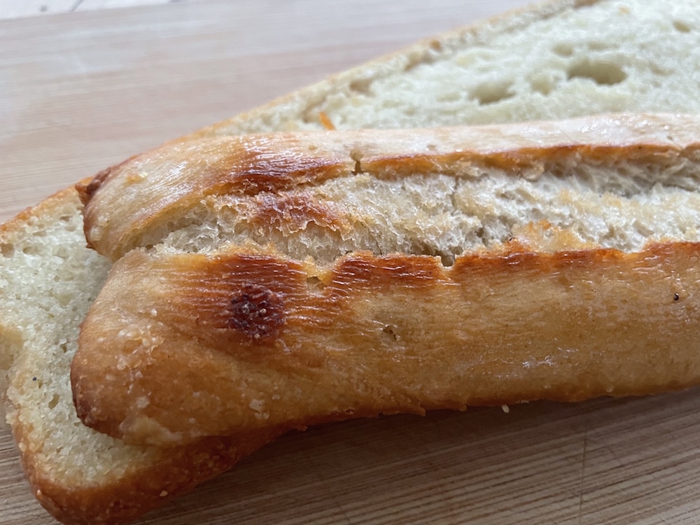 vegane Meggle Brot im Knoblauch von Das Test