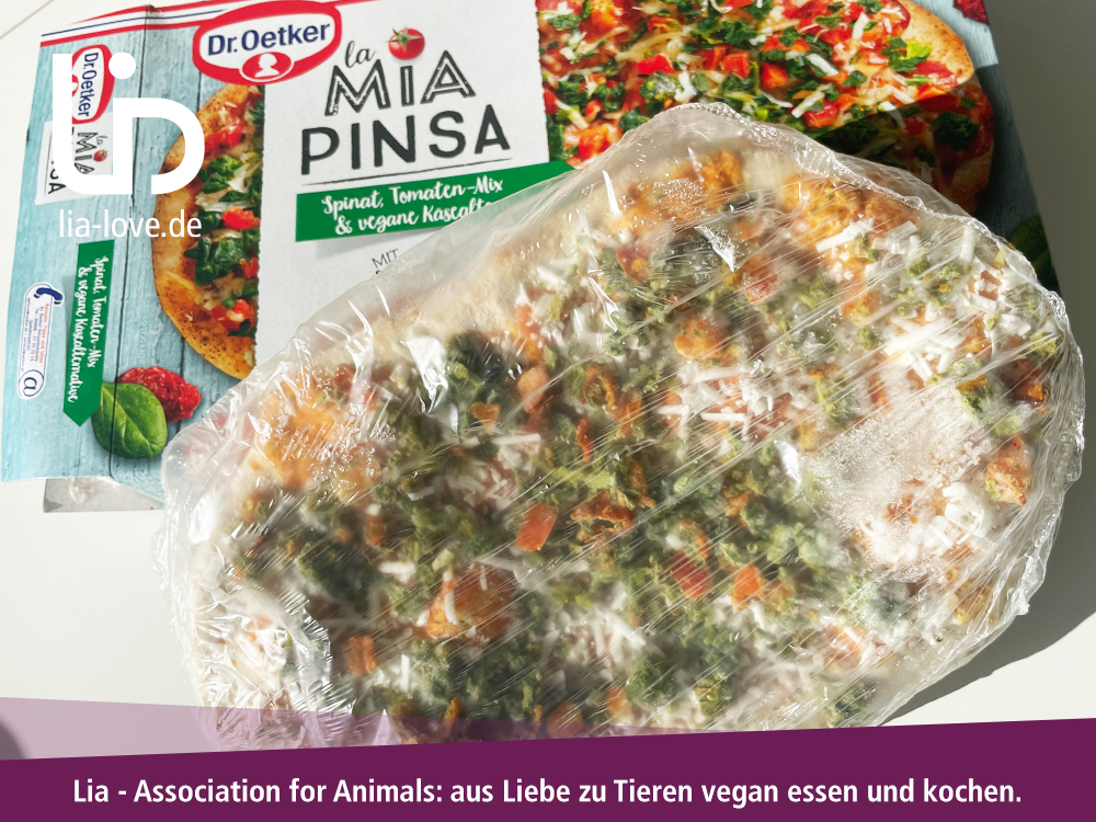 im Test Lias vegane Oetker Dr. Mia Erfahrungsbericht la Pinsa -
